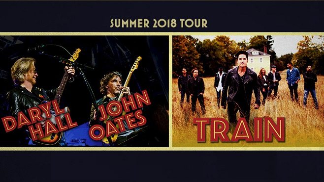 Hall & Oates and Train are Coming to Sacramento!