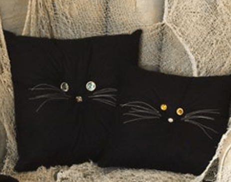 Black Cat Pillows