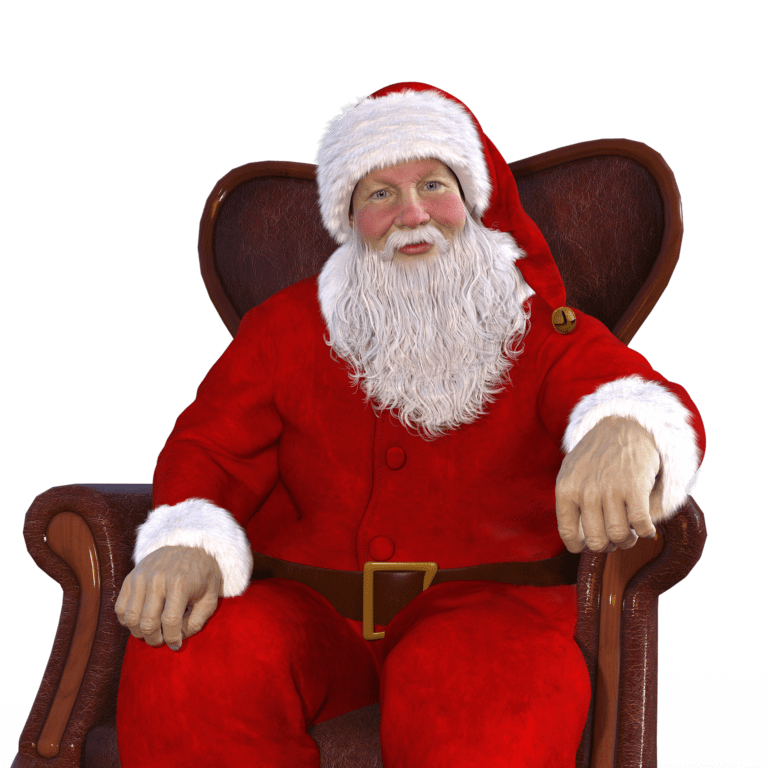 Santa Addresses His Reindeer